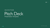 Investor Pitch-Deck Presentation Template