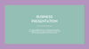 Business Presentation Template