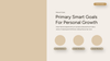Smart Goals Powerpoint Template
