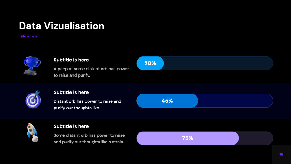 Data Visualization - PowerPoint Template