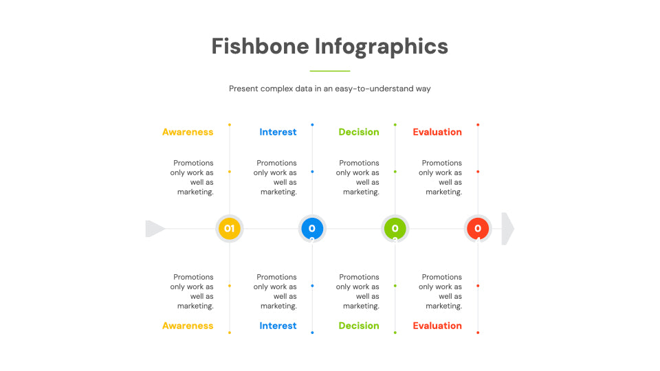 Fishbone Infographic Kit Keynote