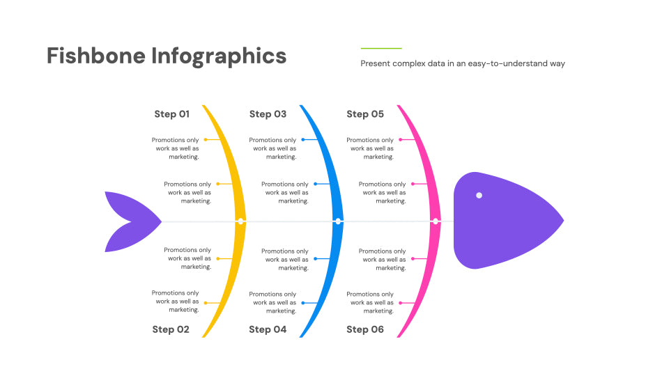 Fishbone Infographic Kit Keynote