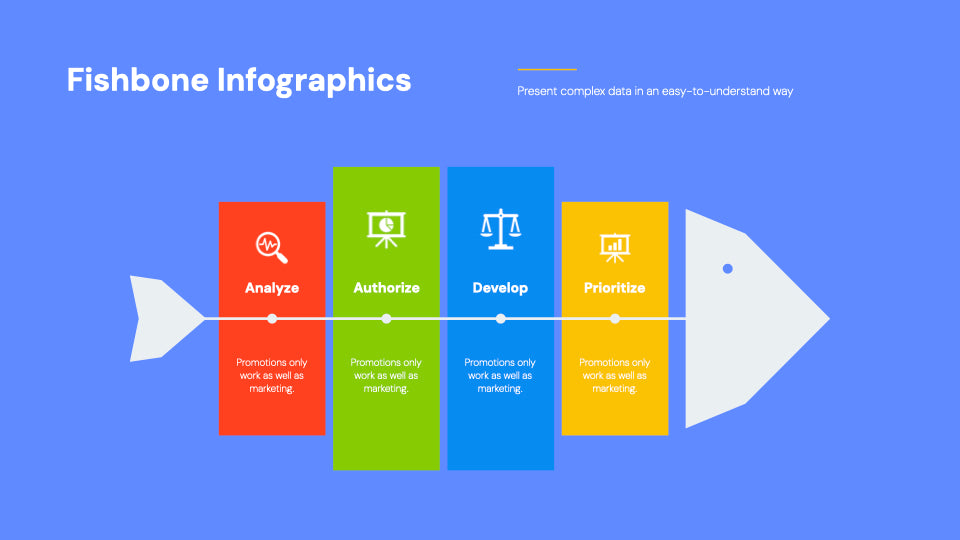 Fishbone Infographic Kit Keynote