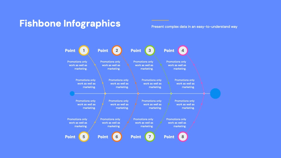 Fishbone Infographic Kit Keynote