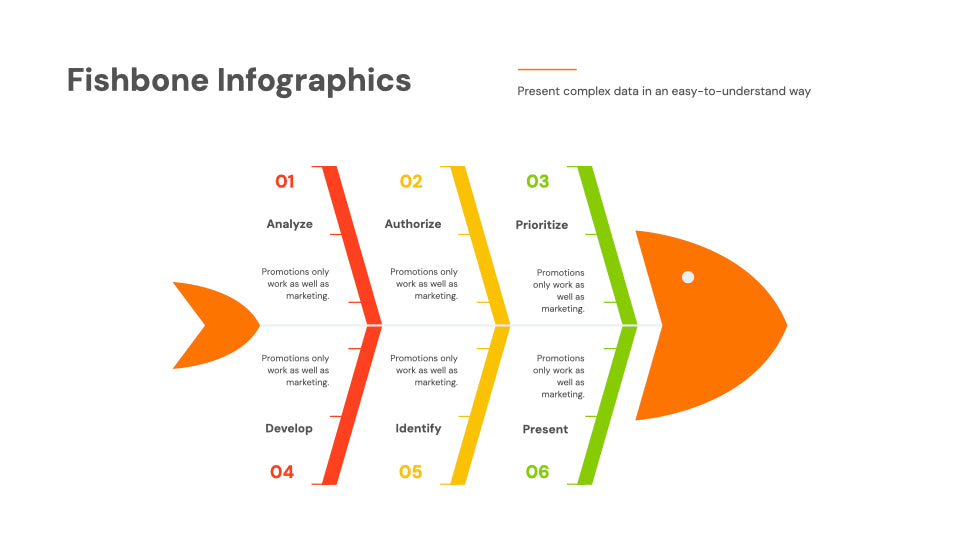 Fishbone Infographic Kit Keynote