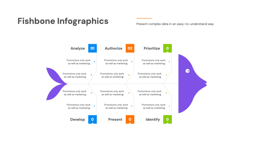 Fishbone Infographic Kit Keynote