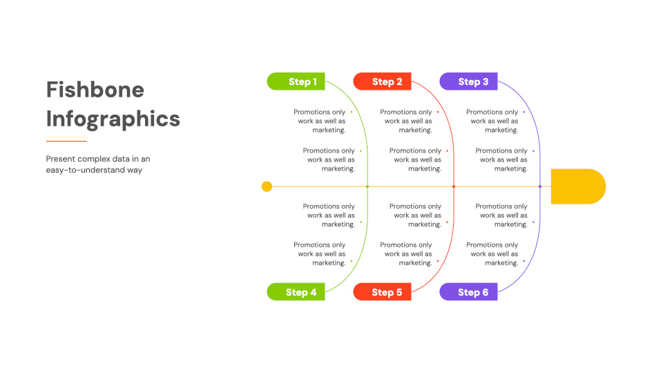 Fishbone Infographic Kit Keynote