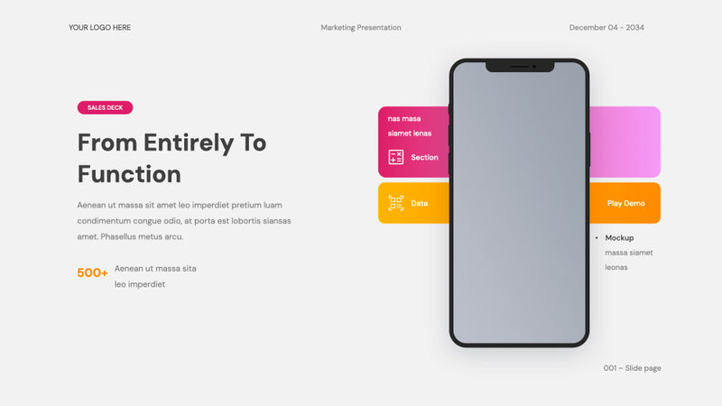 Gradie - PowerPoint Sales Deck