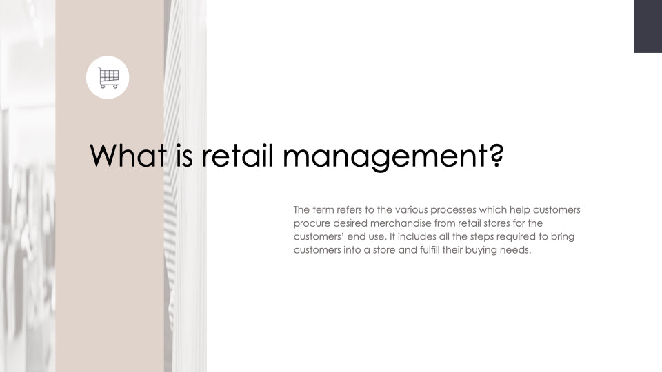 Retail Management