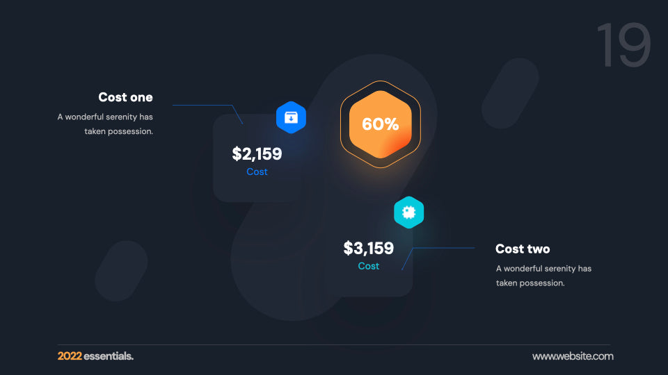 Timeline & Point PowerPoint Template