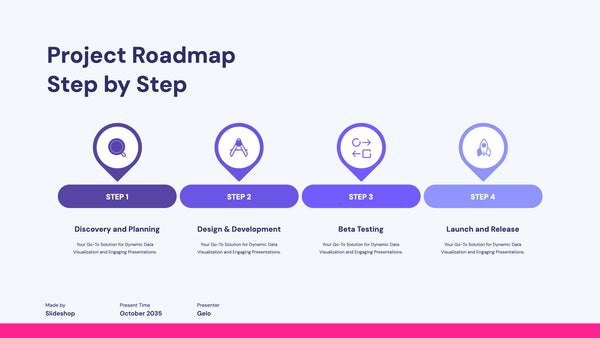 Process Infographic Presentation Template