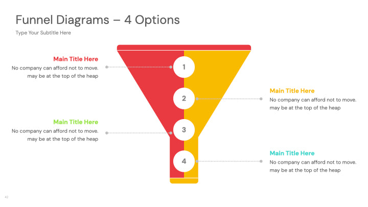 Funnel Diagrams Google Slides Templates