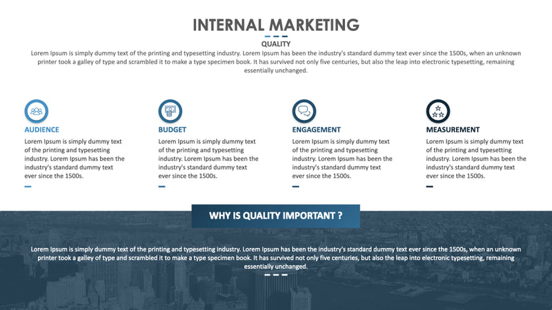 Internal Marketing Template
