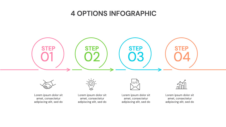 Lines Animated Keynote Infographics