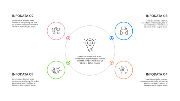 Lines Animated Keynote Infographics