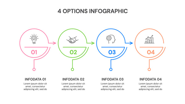 Lines Animated Keynote Infographics