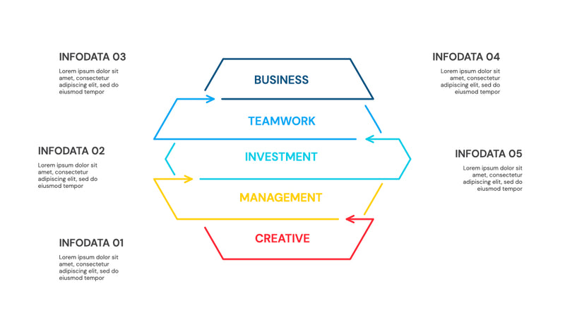 Lines Animated Keynote Infographics
