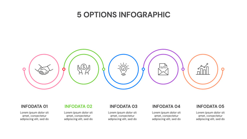 Lines Animated Keynote Infographics