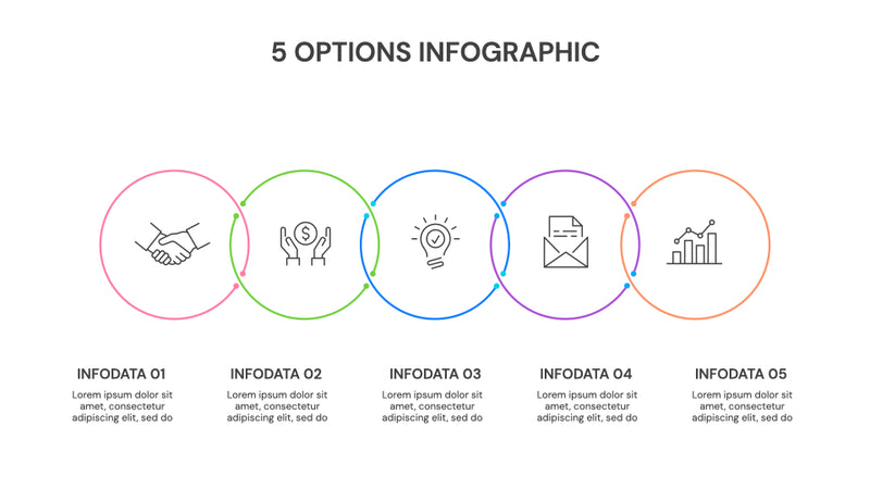 Lines Animated Keynote Infographics