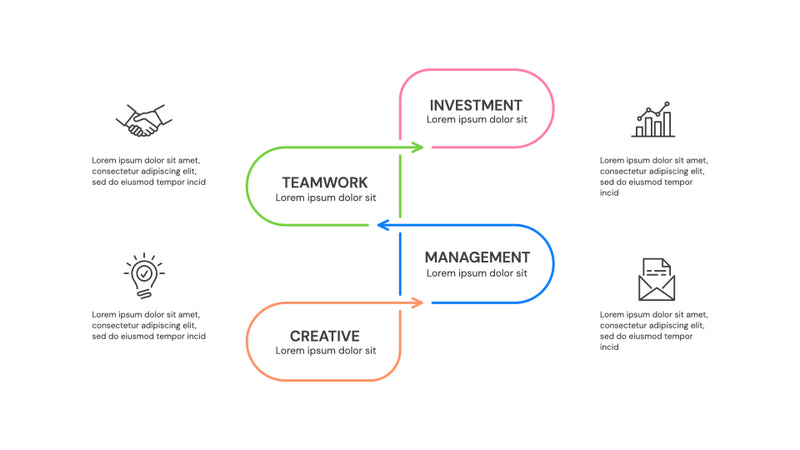 Lines Animated Keynote Infographics