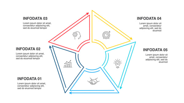 Minimal Animated PowerPoint Infographics