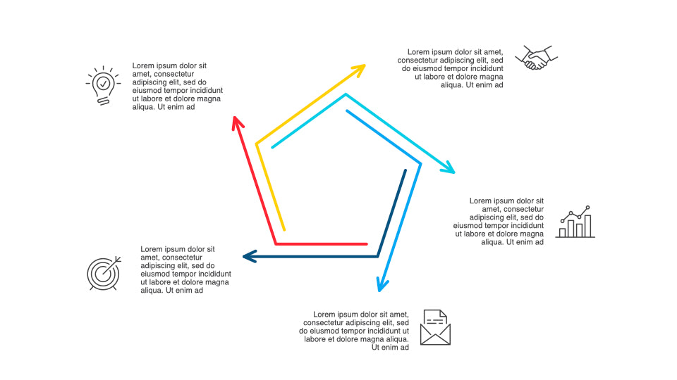 Minimal Animated PowerPoint Infographics