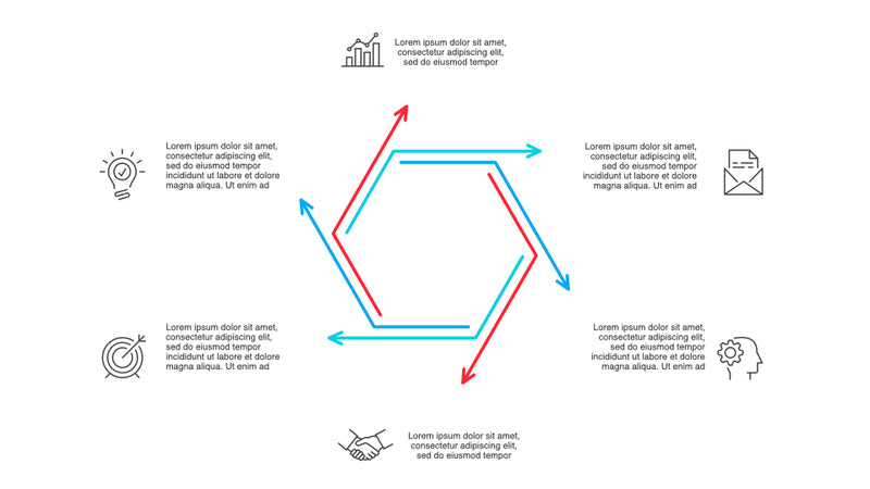 Minimal Animated PowerPoint Infographics