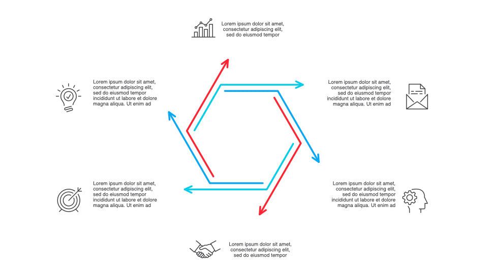 Minimal Animated PowerPoint Infographics