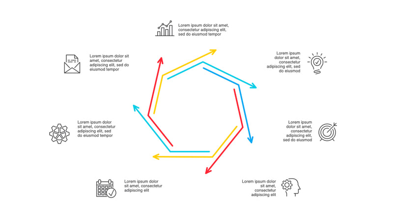 Minimal Animated PowerPoint Infographics