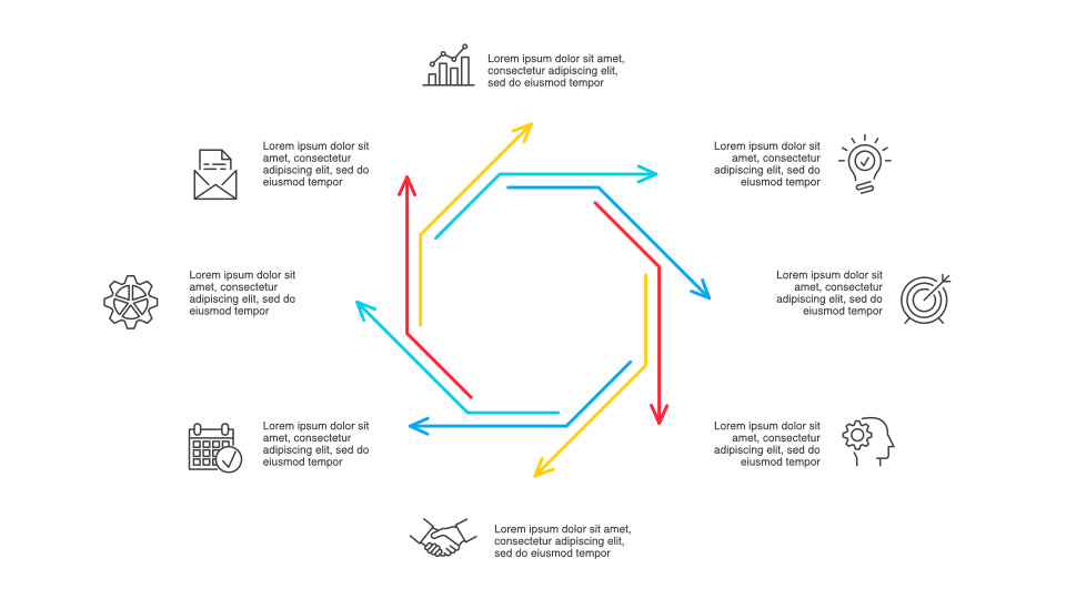 Minimal Animated PowerPoint Infographics