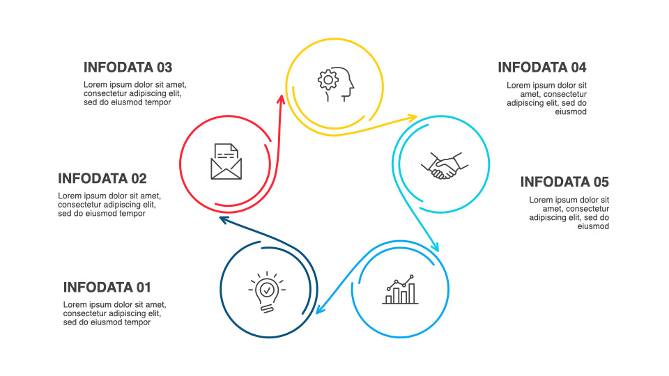 Minimal Animated PowerPoint Infographics