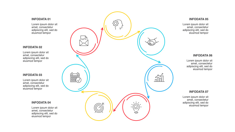 Minimal Animated PowerPoint Infographics