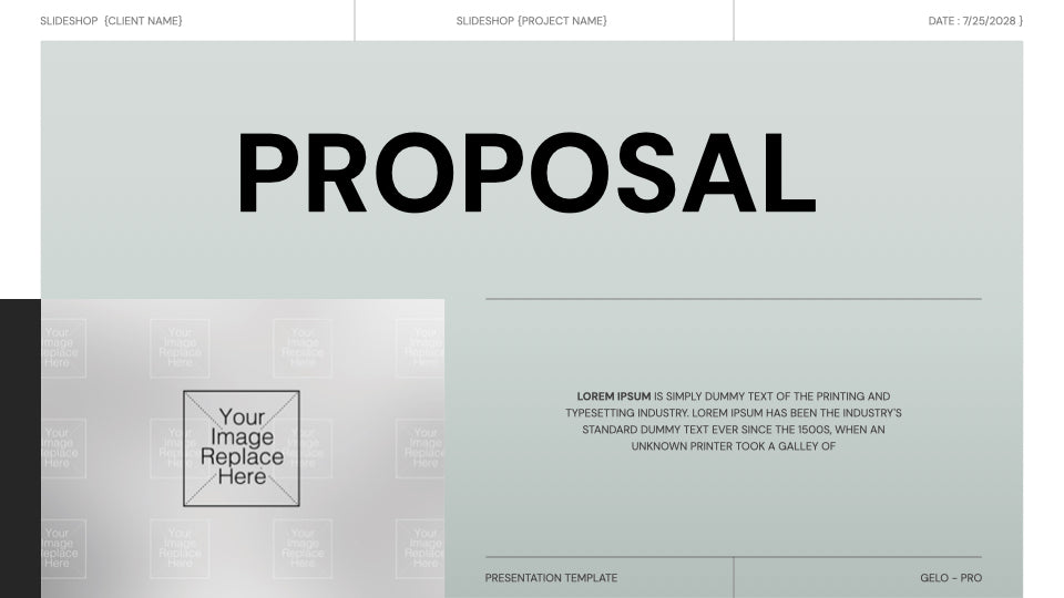 Brand Proposal Template