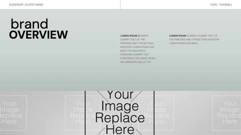 Brand Proposal Template