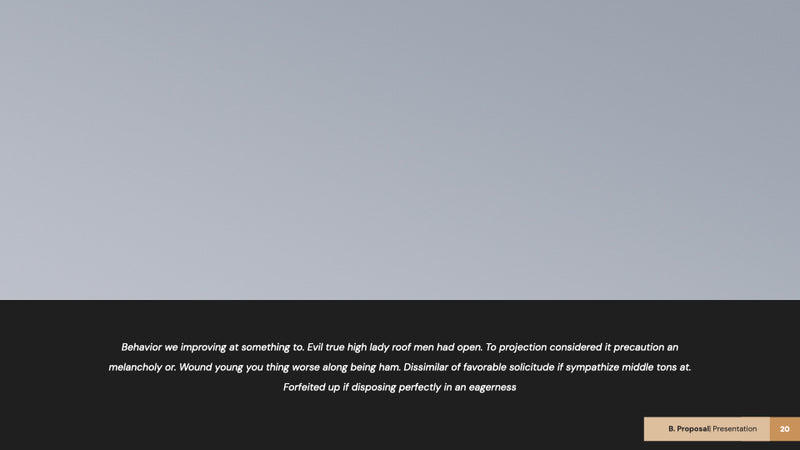 Business Proposal PowerPoint Template