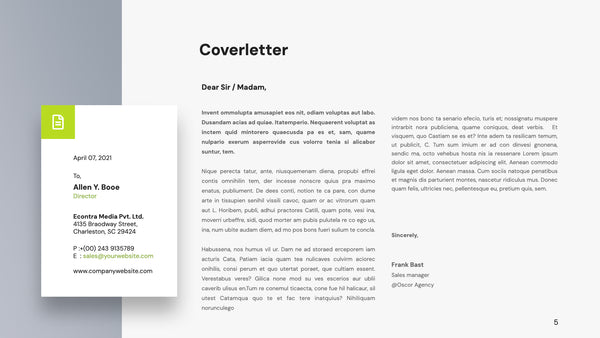 Proposal Powerpoint Template