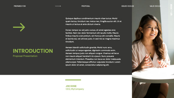 Project Proposal Google Slides Presentation
