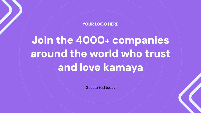 Kamaya Sales Presentation Template - Keynote