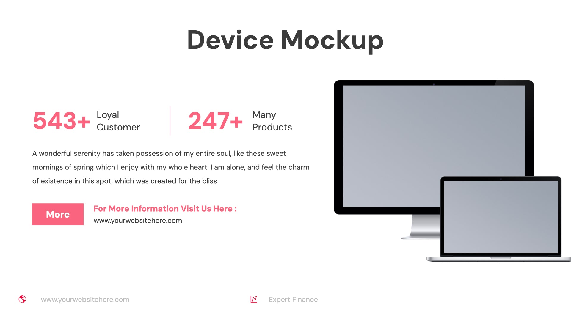 GoFinance - Sales Deck Keynote Template