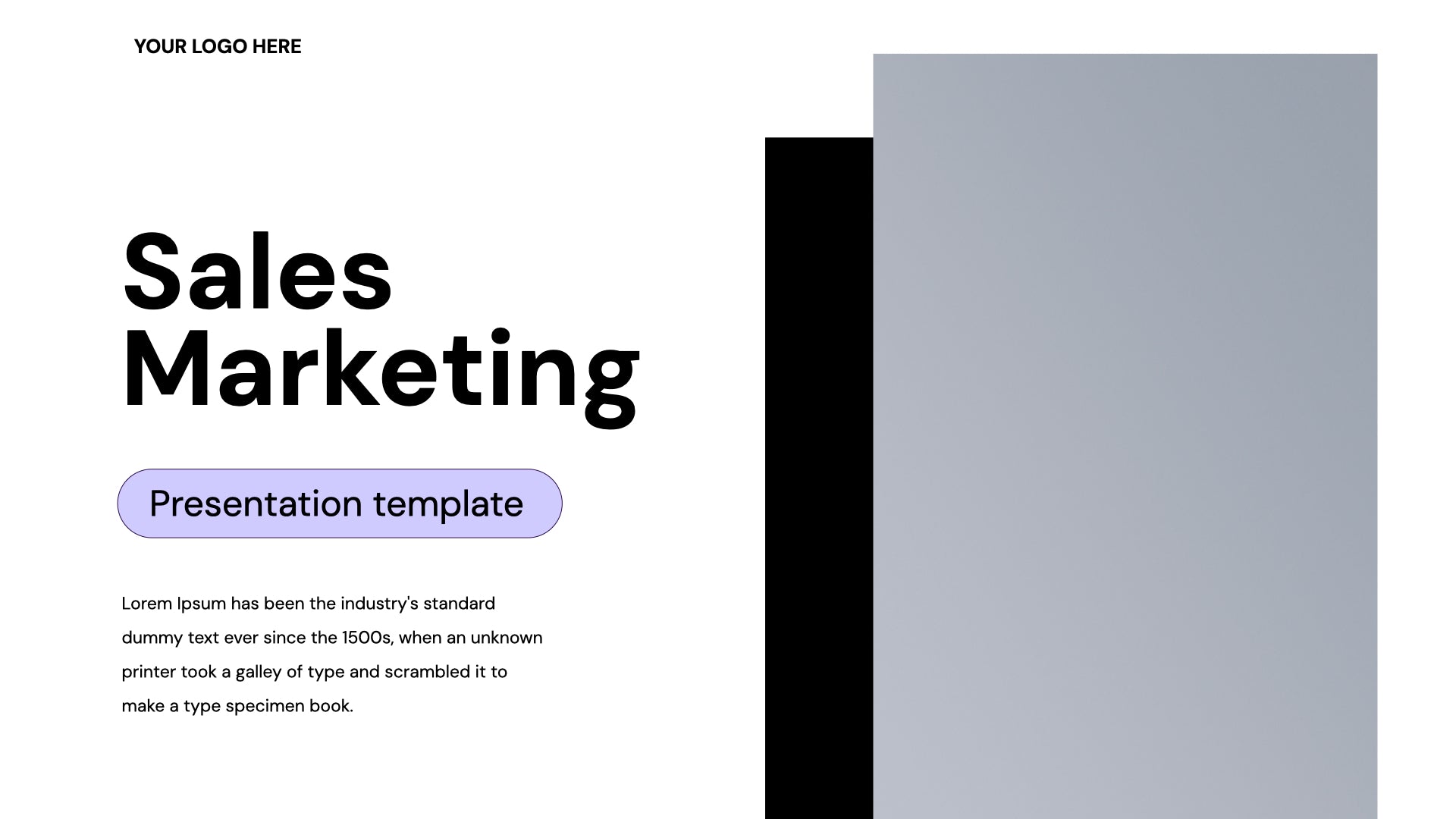 Sales Marketing Keynote Template