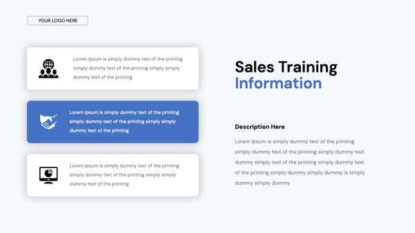 Sales Pitch - Presentation Powerpoint Template