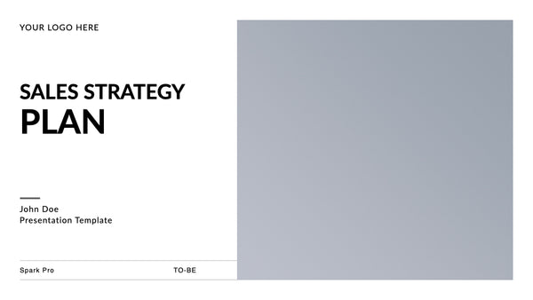 Sales Strategy Plan Presentation