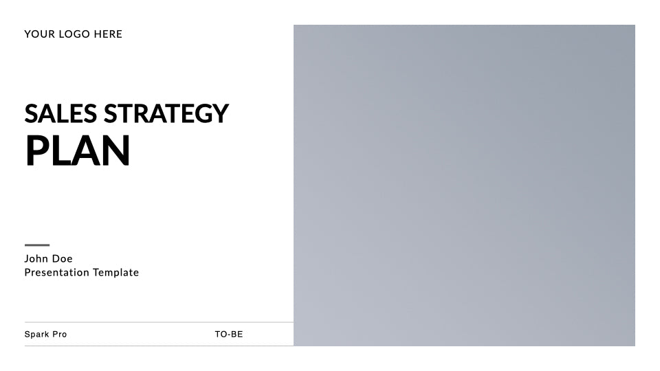 Sales Strategy Plan Presentation