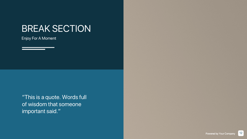 Business Case Keynote Templates