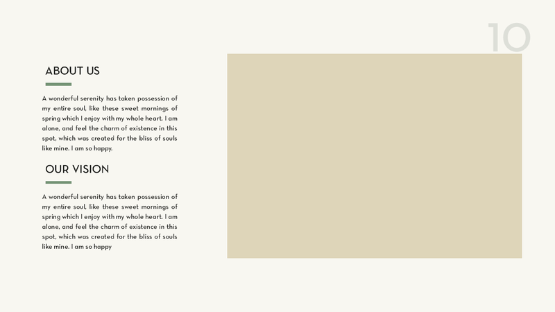 Native Minimalist PowerPoint Template