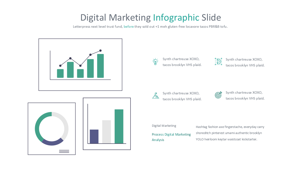 Digital Marketing - PowerPoint Infographics Slides