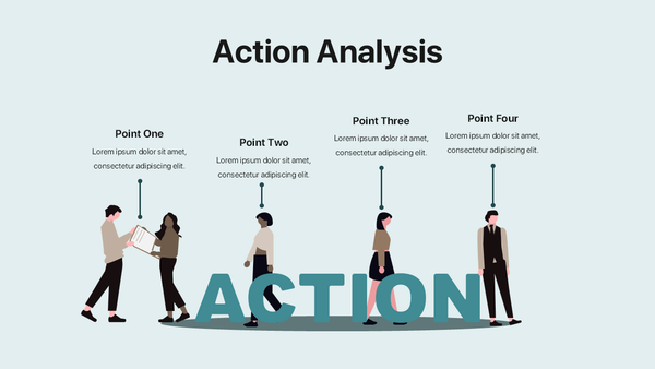 AIDA Analysis - Infographic for Powerpoint