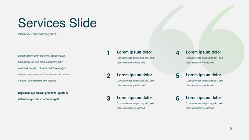 Portfolio Showcase PowerPoint Presentation