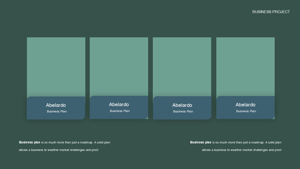 Project - Business Plan Powerpoint Template