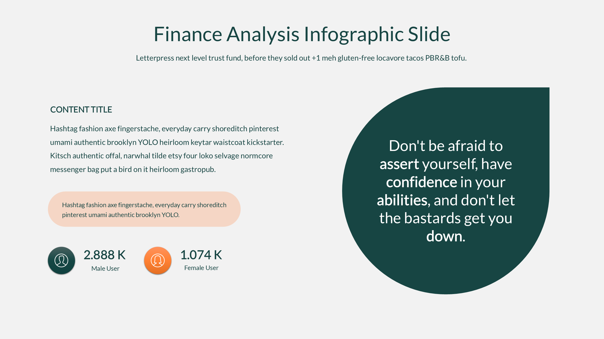 Finance Analysis PowerPoint Presentation